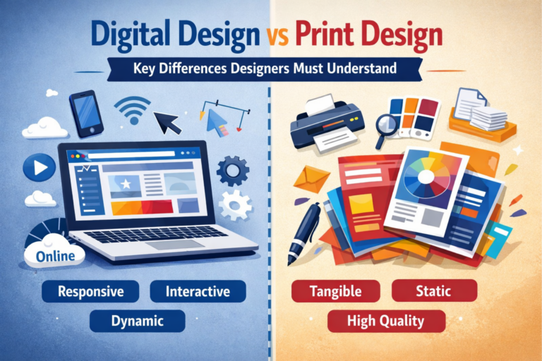 Digital Design vs Print Design