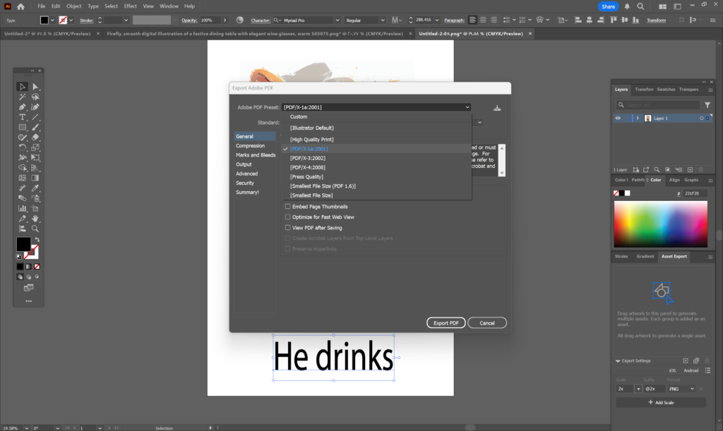 print design and printing