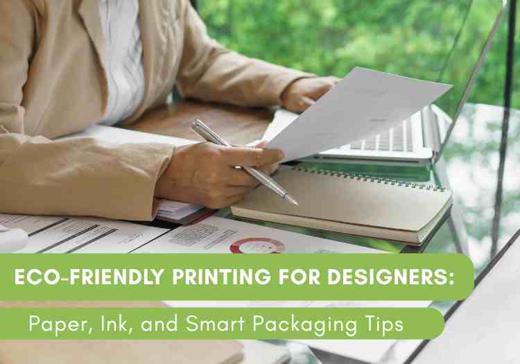 eco-friendly printing for designers