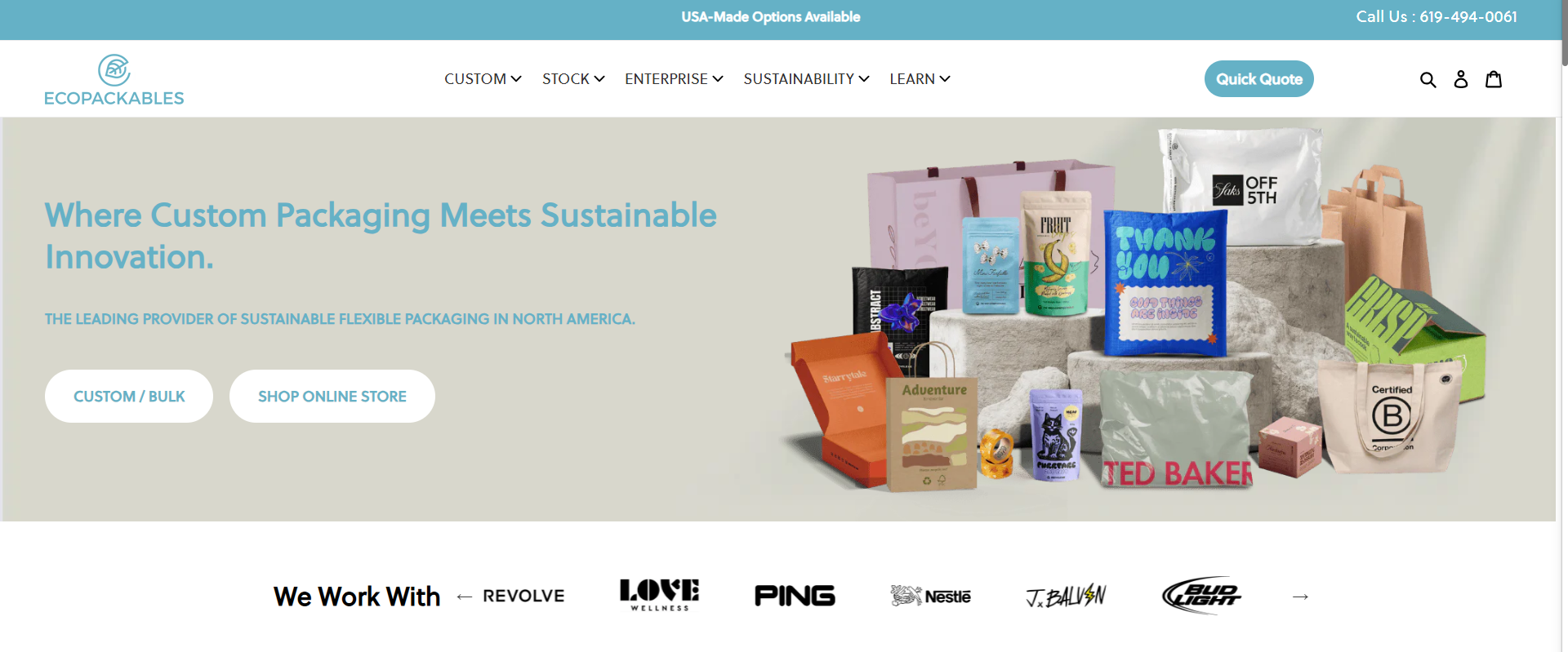 Sustainable Packaging Suppliers