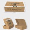 Self locking mailer box die line