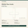 Candle Box Template 85×85×105mm – Self-Locking Packaging Dieline (AI, PDF, DXF) – Dieline Size Guide Candle Box Template 85×85×105mm size guide showing original dielines and print dimensions
