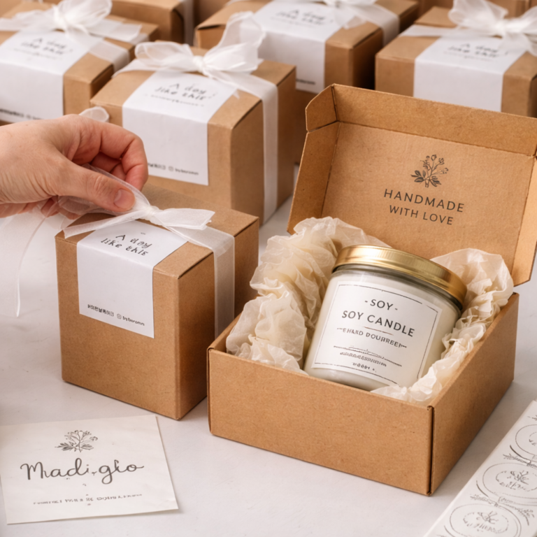 candle packaging supplies for small business
