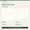 Candle Box 100x100x120mm Dieline Size Guide Candle box template 100x100x120 mm size guide showing cut, crease, bleed and print dimensions