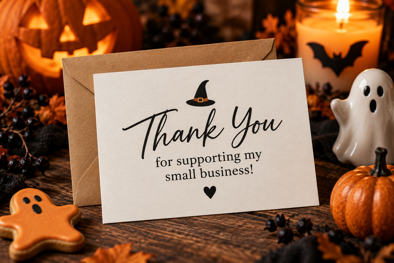 Halloween jewelry display cards for handmade earrings